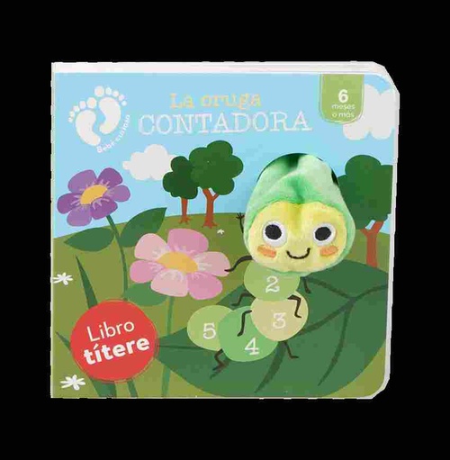 LA ORUGA GLOTONA. LIBRO TÍTERE