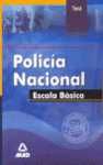 TEST. POLICIA NACIONAL. ESCALA BASICA