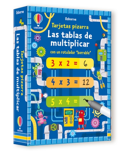 LAS TABLAS DE MULTIPLICAR. TARJETAS PIZARRA