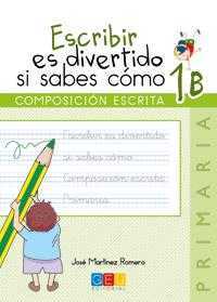 1B. ESCRIBIR ES DIVERTIDO SI SABES COMO (CUADRICULA 4 MM)