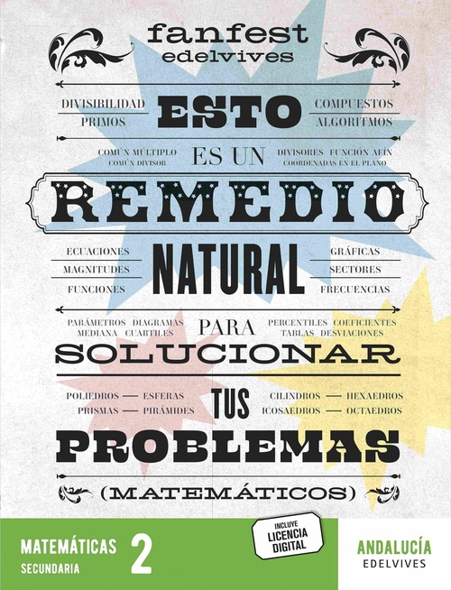 2º ESO. MATEMÁTICAS. PROYECTO: FANFEST. ANDALUCIA