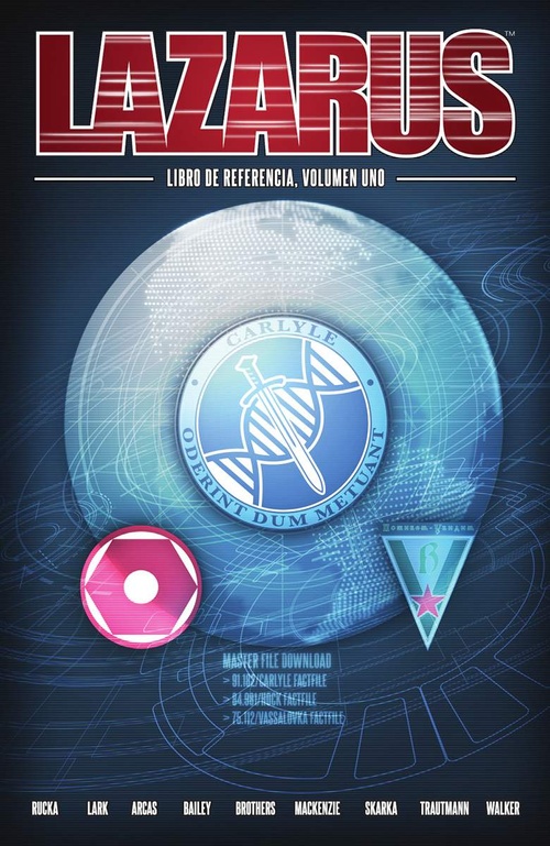 LAZARUS. EL LIBRO DE REFERENCIA. VOLUMEN 1