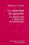 CAPACIDAD DE APRENDER, LA ADQUISICION Y DESARROLLO DE HABILIDADES