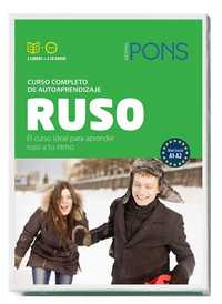 CURSO COMPLETO AUTOAPRENDIZAJE PONS DE RUSO (2 LIBROS+2 CD AUDIO)