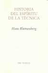 HISTORIA DEL ESPIRITU DE LA TECNICA