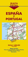 ESPAÑA Y PORTUGAL. 1:800.000. MAPA TOTAL