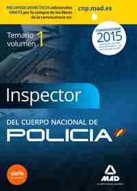 INSPECTORES CUERPO NACIONAL POLICIA VOL 1 CIENCIAS JURIDICA