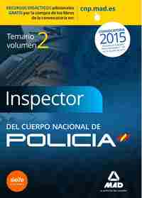 INSPECTOR DEL CUERPO NACIONAL DE POLICIA VOL.2 2015