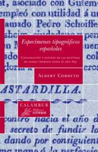 ESPECIMENES TIPOGRAFICOS ESPAÑOLES