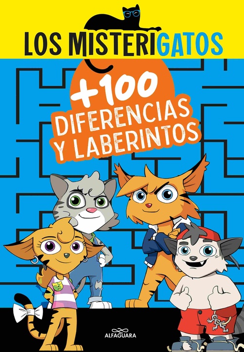 LOS MISTERIGATOS. +100 DIFERENCIAS Y LABERINTOS