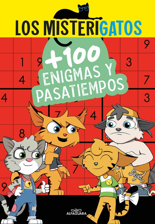 LOS MISTERIGATOS + 100 ENIGMAS Y PASATIEMPOS