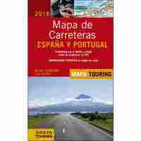 MAPA DE CARRETERAS DE ESPAÑA Y PORTUGAL MAPA TOURING