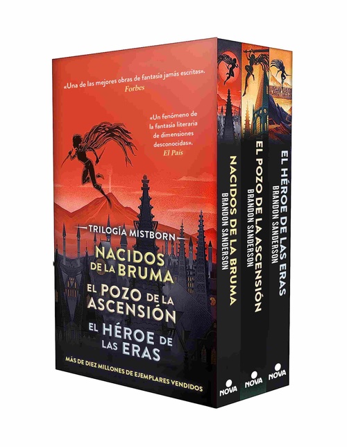 NACIDOS DE LA BRUMA/EL POZO DE LA ASCENCIÓN/EL HÉROE DE LAS ERAS. TRILOGIA MISTBORN