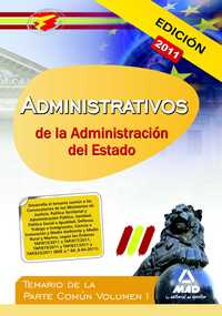 TEMARIO PARTE COMUN I ADMINISTRATIVOS ADMINISTRACION ESTADO