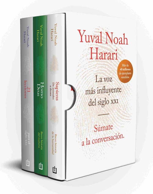 SAPIENS. DE ANIMALES A DIOSES / HOMO DEUS / 21 LECCIONES PARA EL SIGLO XXI (3 VOLS.)