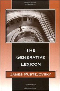 GENERATIVE LEXICON (LANGUAGE, SPEECH AND COMMUNICATION)