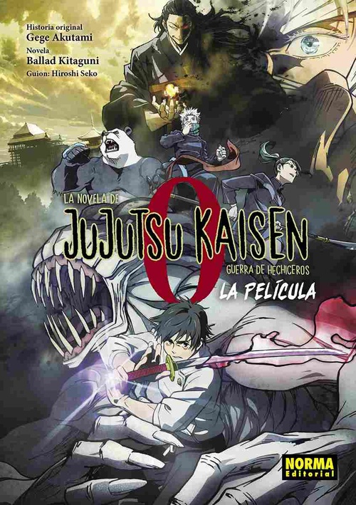 LA NOVELA DE JUJUTSU KAISEN, 0. GUERRA DE HECHICEROS. LA PELÍCULA