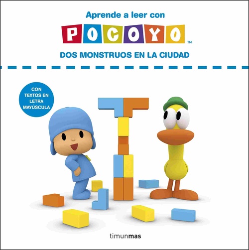 DOS MONSTRUOS EN LA CIUDAD. APRENDE A LEER CON POCOYO