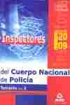 INSPECTORES DEL CUERPO NACIONAL DE POLICIA. VOL 2. TEMARIO