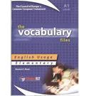 SB. THE VOCABULARY FILES ENGLISH USAGE: ELEMENTARY (A1)