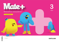 MATE + MATEMATICAS MANIPULATIVAS 3 AÑOS.