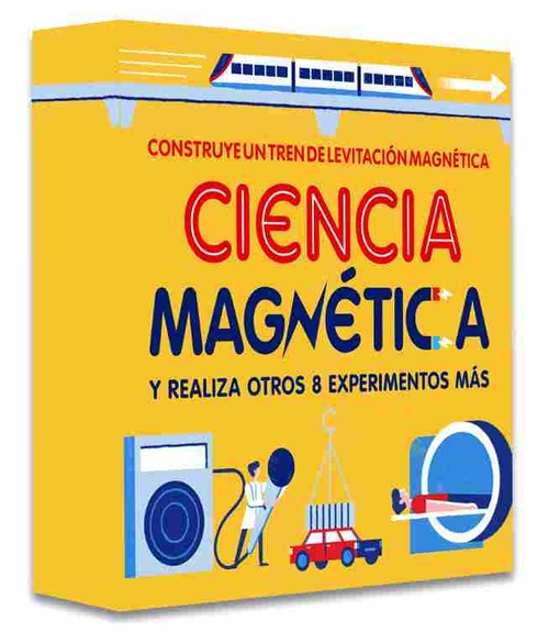 CIENCIA MAGNÉTICA. CONSTRUYE UN TREN DE LEVITACIÓN MAGNÉTICA