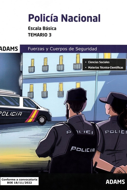 TEMARIO 3. POLICIA NACIONAL (ESCALA BASICA)