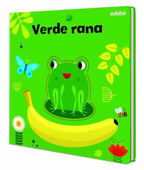 VERDE RANA. TOCO CON UN DEDO