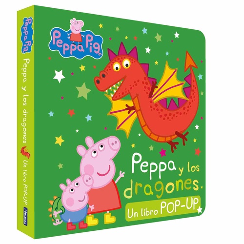 PEPPA Y LOS DRAGONES. PEPPA PIG. POP - UP