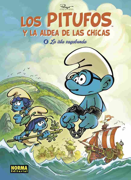 LA ISLA VAGABUNDA. LOS PITUFOS Y LA ALDEA DE LAS CHICAS, 6