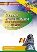 CUERPO ADMINISTRATIVO DE LA ADMINSTRACION DEL ESTADO VOLUMEN II