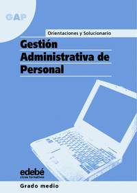 CFGM.GESTIÓN ADMINISTRATIVA DE PERSONAL. GUIA DIDACTICA