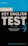 4. CAMBRIDGE KEY ENGLISH TEST + KEY