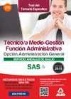 TEST DEL TEMARIO ESPECIFICO TECNICO/A MEDIO-GESTION FUNCION ADMINISTRATIVA SAS OPCION ADMINISTRACION