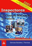 3. TEMARIO. INSPECTORES DEL CUERPO NACIONAL DE POLICIA