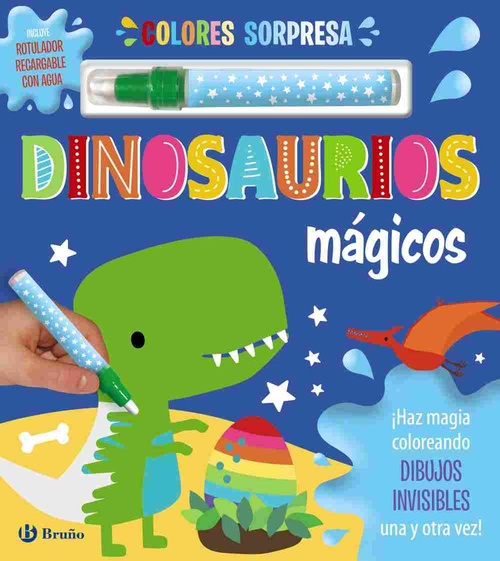 DINOSAURIOS MÁGICOS. COLORES SORPRESA.