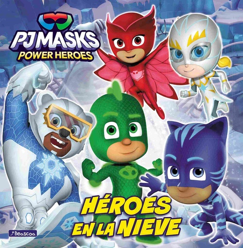 HEROES EN LA NIEVE. PJ MASKS. POWER HEROES