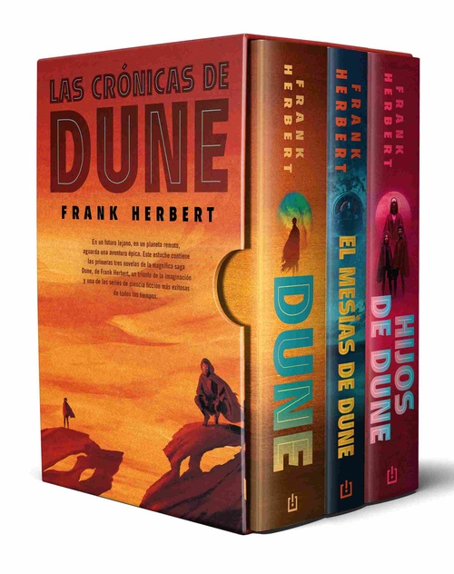 DUNE/ HIJOS DE DUNE/EL MESIAS DE DUNE. LAS CRÓNICAS DE DUNE (3 VOLS.)
