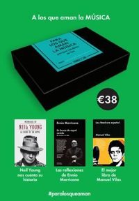 PARA LOS QUE AMAN LA MUSICA PORQUE TAMBIÉN SE LEE. (CAJA 3 LIBROS: