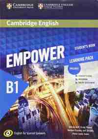 SB. CAMBRIDGE ENGLISH EMPOWER FOR SPANISH SPEAKERS, B1.