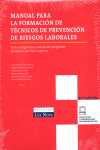(10º) MANUAL PARA LA FORMACION TECNICAS PREVENCION RIESGOS LABORALES