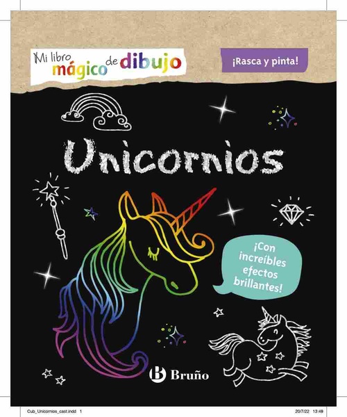 UNICORNIOS. MI LIBRO MÁGICO DE DIBUJO.