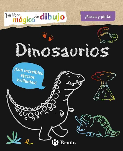 DINOSAURIOS. MI LIBRO MÁGICO DE DIBUJO.