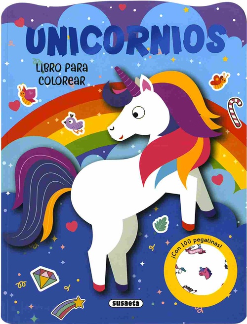 UNICORNIOS. LIBRO PARA COLOREAR
