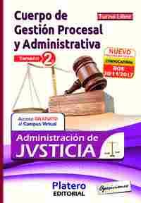CUERPO GESTIÓN PROCESAL Y ADVA ADMINISTRACIÓN DE JUSTICIA TURNO LIBRE. TEMARIO V