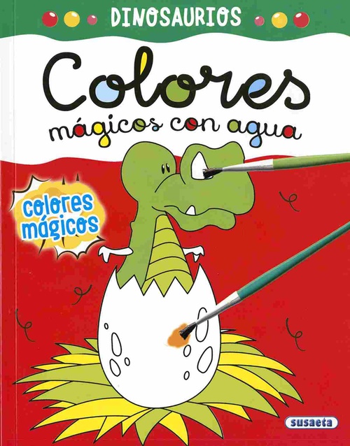 DINOSAURIOS. COLORES MÁGICOS CON AGUA