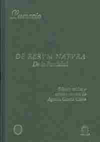 DE RERUM NATURA. DE LA REALIDAD