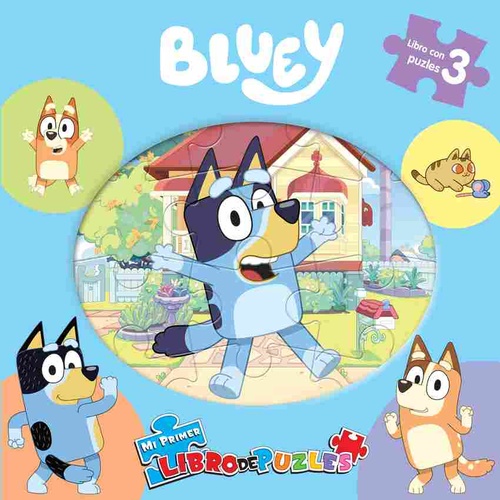 BLUEY. MI PRIMER LIBRO DE PUZLES