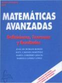 MATEMATICAS AVANZADAS DEFINICIONES TEOREMAS Y RESULTADOS