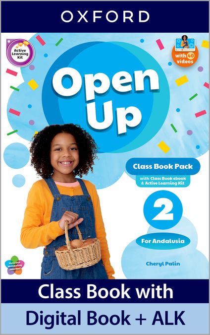 2º PR. OPEN UP. CLASS BOOK. ANDALUSIAN EDITION.